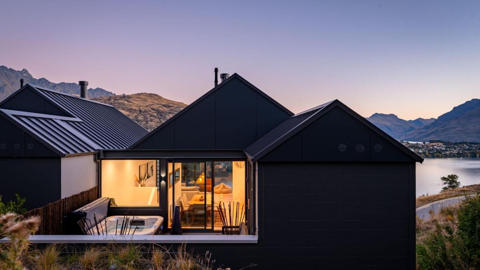 The Tiers- Hot Tub- Ac- Bbq- Free Parking Queenstown Exterior foto